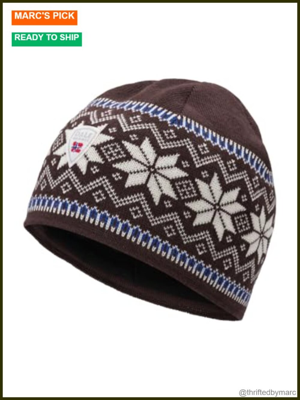 100% Merino Wool Unisex Beanie Double-Layer Knit Winter Hat